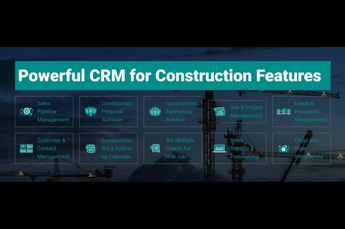 Crm software construction Best construction crm software
